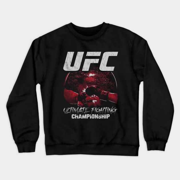 UFC Touch Gloves Crewneck Sweatshirt by ganisfarhan